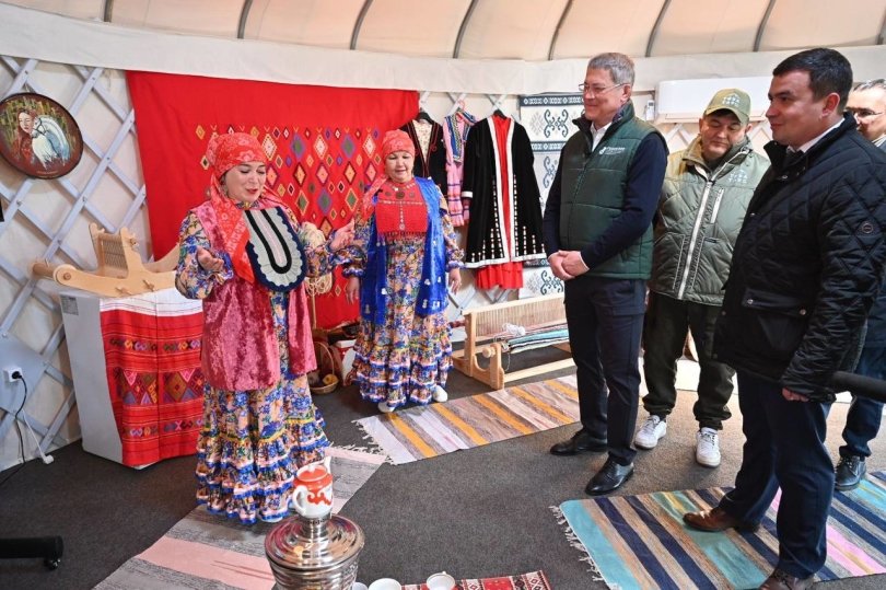 В Башкирии торжественно открыли этнокомплекс у подножия Торатау