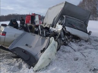 В Башкирии в страшной аварии скончался мужчина (ВИДЕО) 
