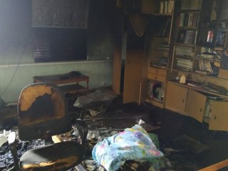 В Башкирии на пепелище обнаружили тело мужчины