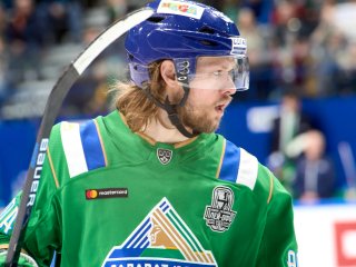 «Авангард» – «Салават Юлаев». Ларсен забросил первую шайбу в нынешнем плей-офф (ВИДЕО)