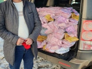 Бизнесмен из Башкирии подарил селянам 1,5 тысячи многоразовых масок