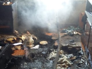 После страшного пожара в карете скорой помощи скончался мужчина из Башкирии