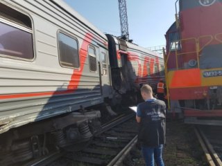 В Уфе на железной дороге сошел с рельсов пассажирский поезд