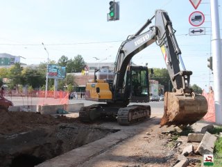 В Уфе почти на месяц перекроют часть проспекта Октября