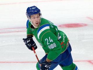 Воробьев набрал первое очко за «Салават» после возвращения из НХЛ (ВИДЕО)