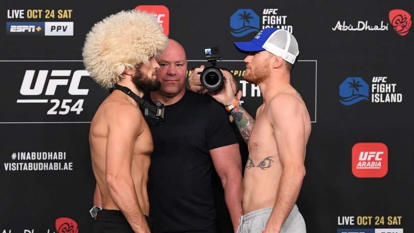 Где и во сколько смотреть бой Хабиб Нурмагомедов – Джастин Гэтжи на UFC 254? Где и во сколько смотреть бой Хабиб Нурмагомедов – Джастин Гэтжи на UFC 254?