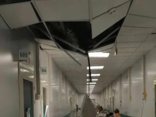 Минздрав Башкирии объяснил причину обрушения потолка в новом ковид-госпитале