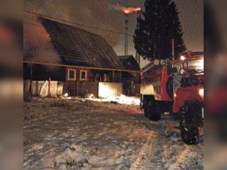 В Уфе в пожаре в собственном доме погибла женщина