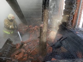 В Башкирии мужчина погиб при пожаре
