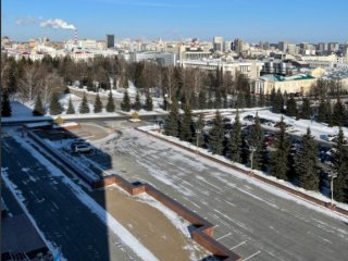Глава Башкирии опубликовал вид из окна Белого дома, сообщив о приближении весны