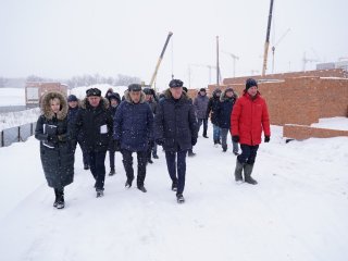 Радий Хабиров ознакомился с ходом строительства хосписа в Уфе