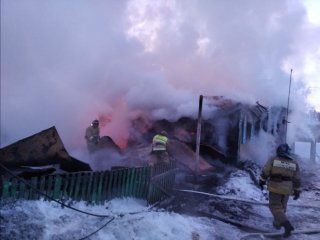 В Башкирии двое мужчин погибли в пожаре