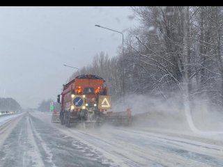В Башкирии из-за непогоды ограничили движение на нескольких трассах