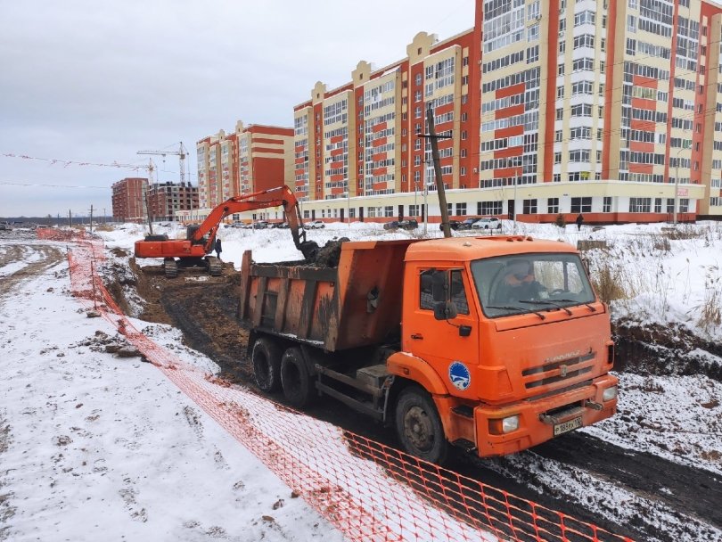 В Уфе начали прокладывать долгожданную дорогу В Уфе начали прокладывать долгожданную дорогу