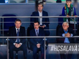 Президент «Салавата» Баширов подрался во время хоккейного матча