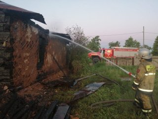 В Башкирии мужчина погиб в собственном доме во время пожара