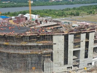 На строительство «Омск-Арены» дополнительно выделено более 2,5 млрд рублей