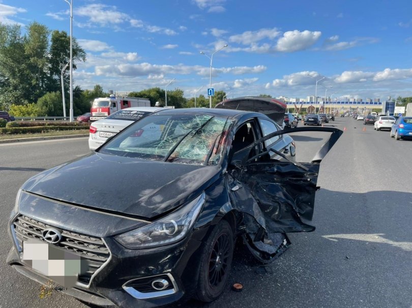 В смертельной аварии в Уфе скончался мотоциклист В смертельной аварии в Уфе скончался мотоциклист