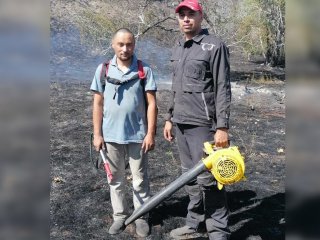 В Башкирии в тушении лесных пожаров участвуют волонтеры из Крыма
