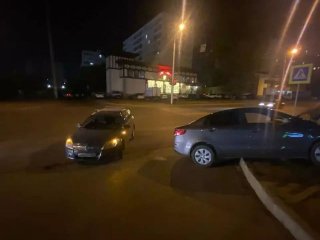 В Уфе двое детей пострадали при столкновении машин 

