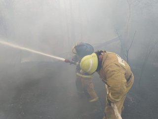 Во время тушения природного пожара пострадал доброволец из Башкирии