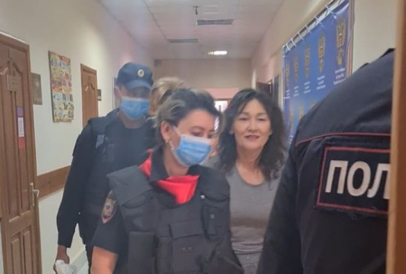 Суд в Уфе продлил арест активистке Рамиле Саитовой Суд в Уфе продлил арест активистке Рамиле Саитовой