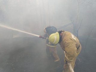 Во время тушения природного пожара пострадал доброволец из Башкирии