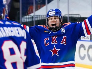 16-летний Мичков из СКА набрал три очка в игре с «Адмиралом»