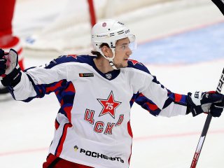 Форвард ЦСКА Плотников сделал хет-трик в матче со «Спартаком» (ВИДЕО)