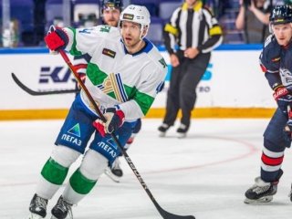 Кулемин забросил первую шайбу за «Салават Юлаев» в дебютном матче КХЛ (ВИДЕО)