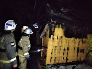 В Башкирии после пожара нашли тело 60-летнего мужчины