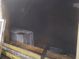 В Башкирии во время пожара в жилом доме погиб человек 
