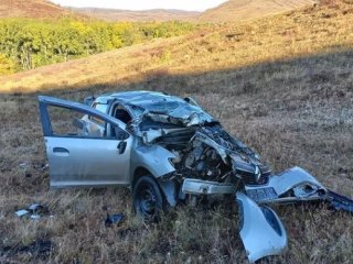 В перевернувшемся автомобиле в Башкирии погиб 39-летний водитель