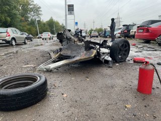 В Уфе 19-летний водитель устроил массовую аварию
