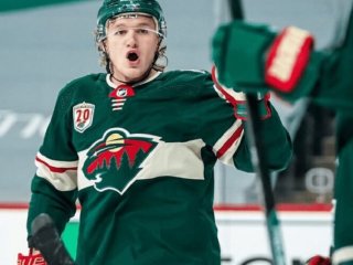 Капризов отдал красивую голевую передачу в игре с «Лос-Анджелесом» (ВИДЕО)