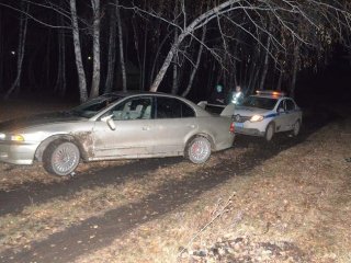 В Башкирии пьяный водитель врезался в автомобиль сотрудников ДПС
