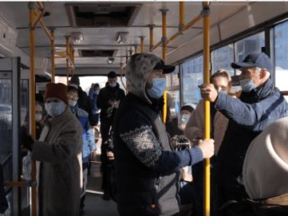В Башкирии увеличилось число проверок по соблюдению масочного режима в общественном транспорте
