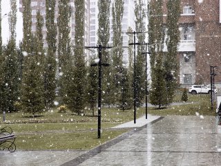 В Башкирию придет мокрый снег и гололедица