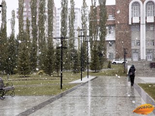 В начале недели в Башкирии пообещали мокрый снег и дождь