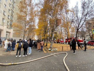 В Уфе из-за пожара в общежитии эвакуировали студентов