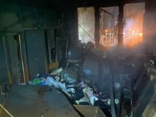 В Башкирии мужчина погиб при пожаре