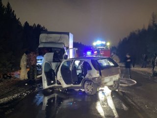 В Башкирии в ДТП погибла 50-летняя женщина, четыре человека пострадали