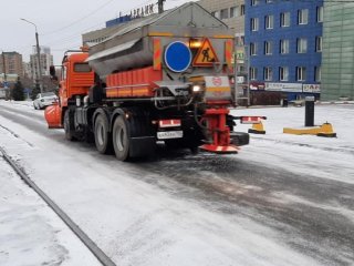 В Уфе на уборку снега вышло 140 единиц техники 
