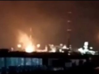 В Уфе произошло возгорание на нефтяном заводе 
