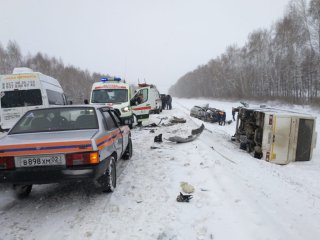 В Башкирии мужчина погиб в ДТП с автобусом