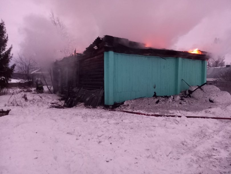 В деревне Башкирии сгорел дом культуры В деревне Башкирии сгорел дом культуры