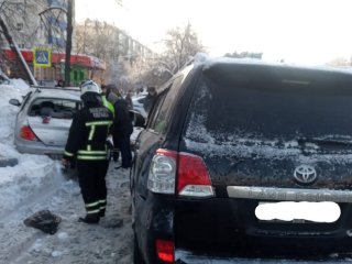 На проспекте Октября в Уфе произошла авария с пострадавшими