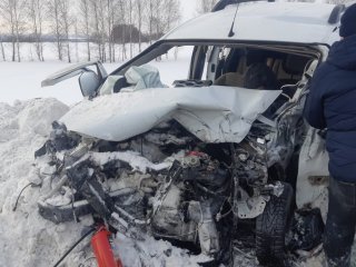 В Башкирии погиб человек в массовом ДТП 