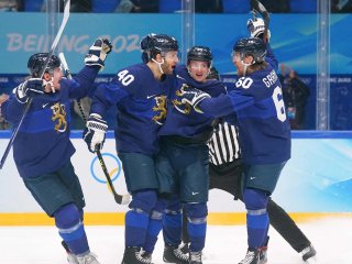 Финляндия обыграла Словакию и вышла в финал олимпийского хоккейного турнира