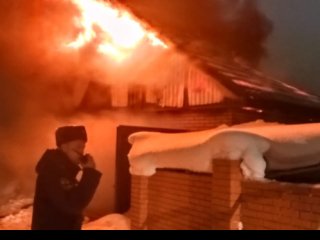 В пожаре в Уфимском районе погибла женщина